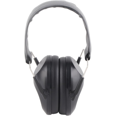 Protection Auditive Antibruit pour Chasse et Sports, Casque Anti-Bruit Actif (Noir)