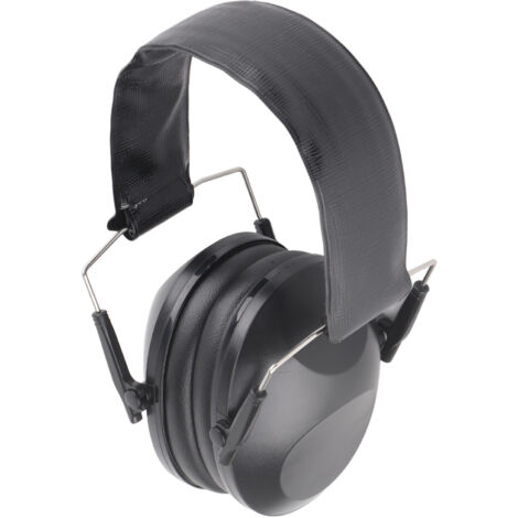 Protection Auditive Antibruit pour Chasse et Sports - Casque de Sécurité Noir