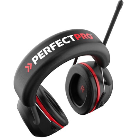 Protection auditive PerfectPro H-40 avec radio (FM + DAB+) &amp fonction Bluetooth