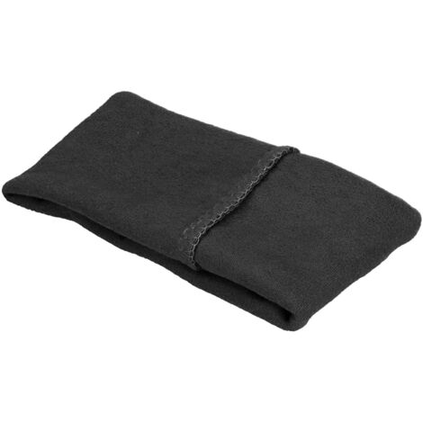 Protection Auditive pour Chien Anti-Bruit - Cache-Oreilles Chien Lavable, Confortable et Chaud pour Calmer les Animaux - Noir