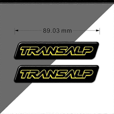 Protection autocollante pour réservoir de moto Honda Transalp - Protection bouchon de réservoir, logo, emblème, carénage, garde-boue - TRANSALP6