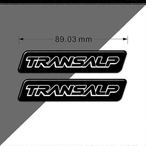 Protection autocollante pour réservoir de moto Honda Transalp - Protection du bouchon d'essence, logo, emblème, carénage, garde-boue - TRANSALP3