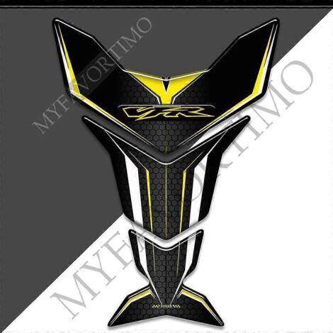 Protection autocollante pour réservoir Honda VFR 400 600 700 750 800 1200 XF VFR800, kit d'huile et d'emblème pour genoux, logo et autocollant - VFR10