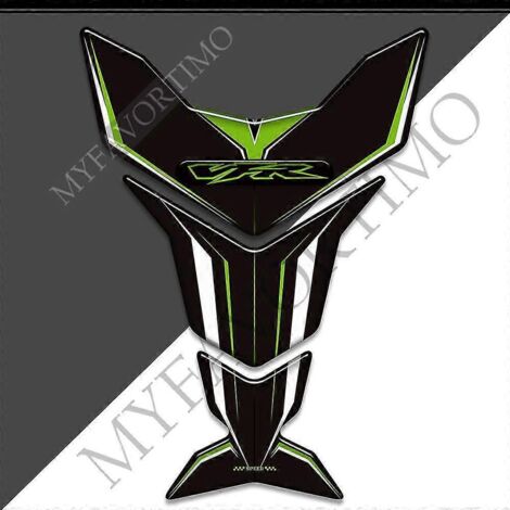 Protection autocollante pour réservoir Honda VFR 400 600 700 750 800 1200 XF VFR800, kit d'huile et d'emblème pour genoux, logo et autocollant - VFR13