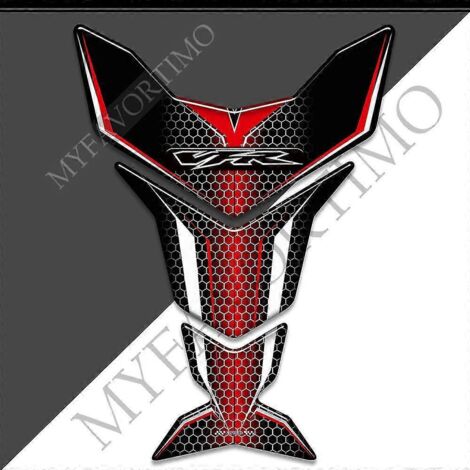 Protection autocollante pour réservoir Honda VFR 400 600 700 750 800 1200 XF VFR800, kit d'huile et d'emblème pour genoux, logo et autocollant - VFR3