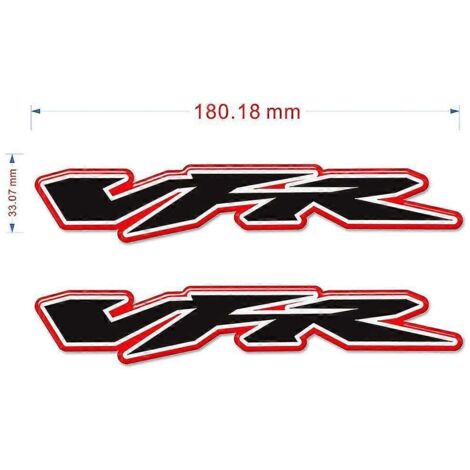 Protection autocollante pour réservoir Honda VFR 400 750 800 1200 XF, kit d'autocollants pour valises, protection genoux, coffre VFR 2018 2019 2020 - VFR4
