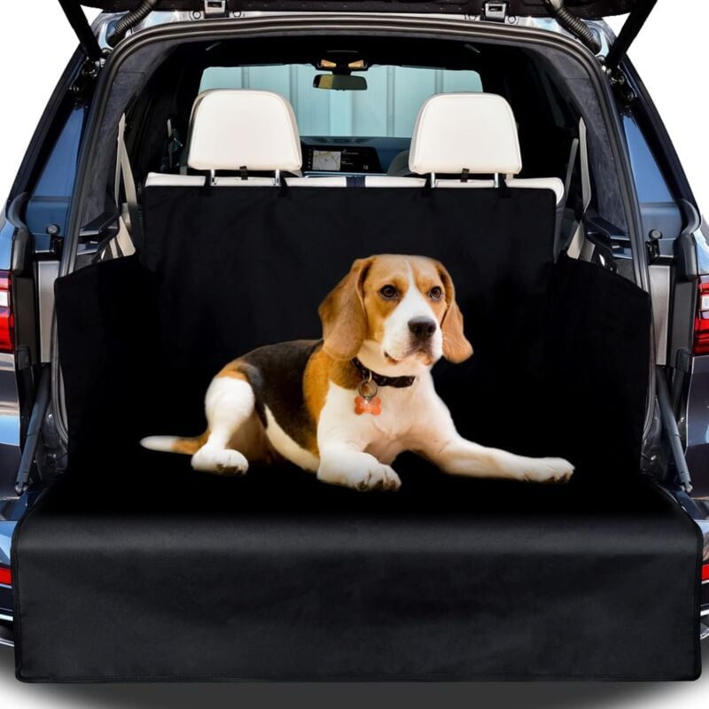 Protection Coffre Voiture Chien avec côtés,Housse Protection,imperméable et Facile à Nettoyer,185104 Cm Tapis De Universel
