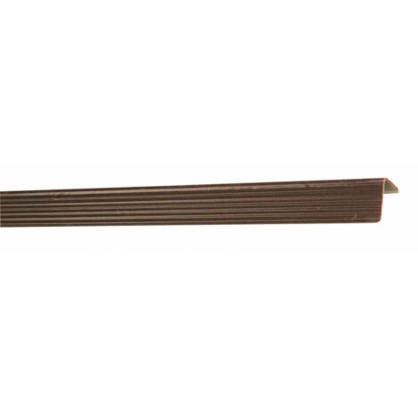 protection d&39angle en plastique marron cm 170h 25x25 mm protections d&39angle cadre