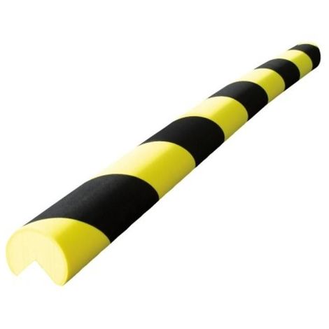 Protection angle de mur à coller longueur 2m coloris jaune