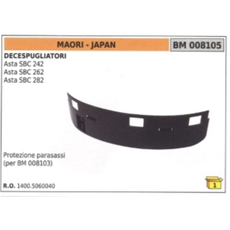 Protection d'axe MAORI pour arbre de débroussailleuse SBC 242 - SBC 262 - SBC 282