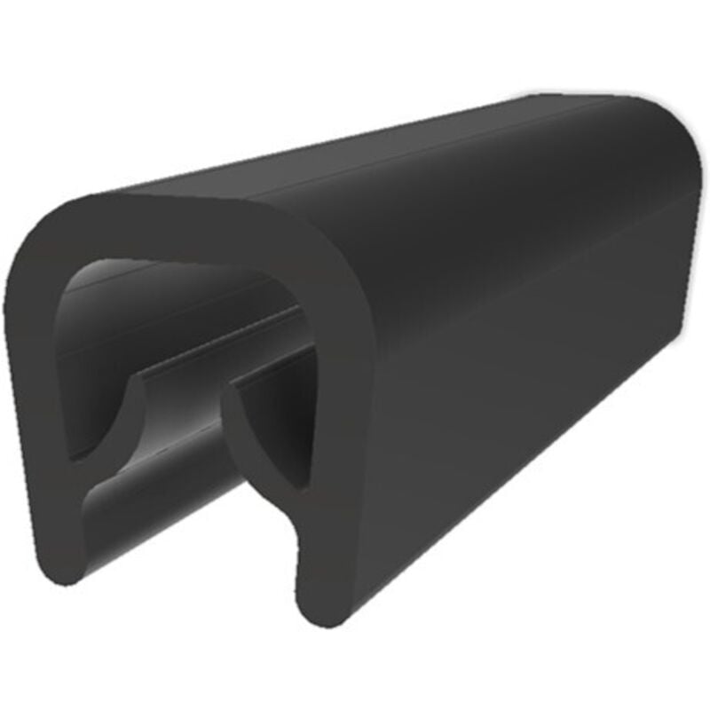 Protection de bordure Rs Pro noir, 20m x 15 mm x 14.8mm ( Prix pour Bobine de 20 Mètres )