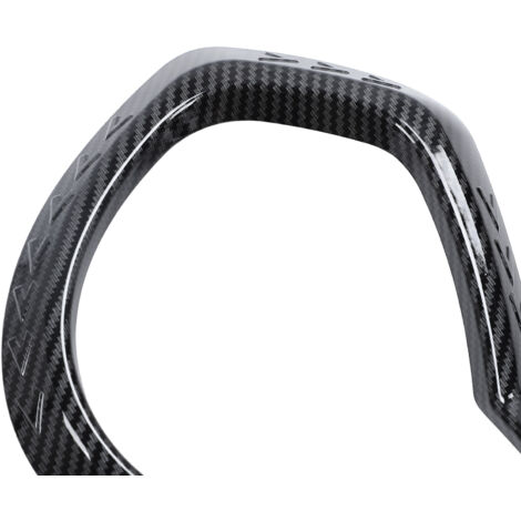 Protection de cadran de compteur moto XMAX125/250/300 - Revêtement style fibre de carbone anti-poussière et anti-rayures