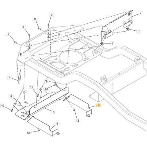 PROTECTION DE COURROIE ORIGINALE STIGA - 118830881/0