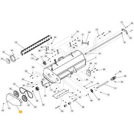 PROTECTION DE COURROIE ORIGINALE STIGA - 118890079/0