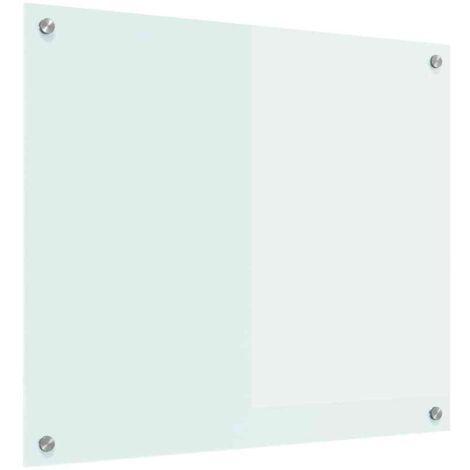 Protection de cuisine Blanc 70 x 60 x 0,8 cm verre trempé CFW71920
