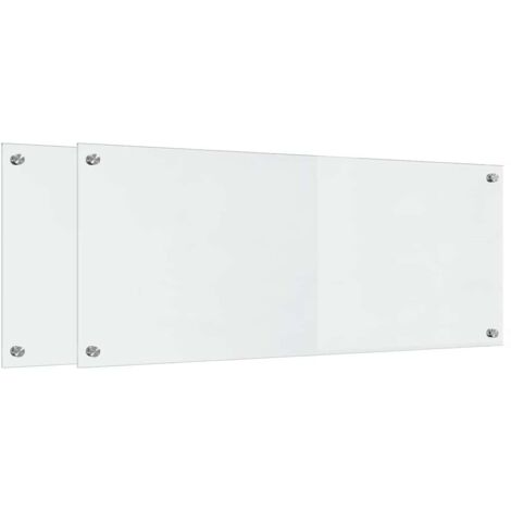 Protection de cuisine Transparent 100 x 40 cm verre trempé CFW73725