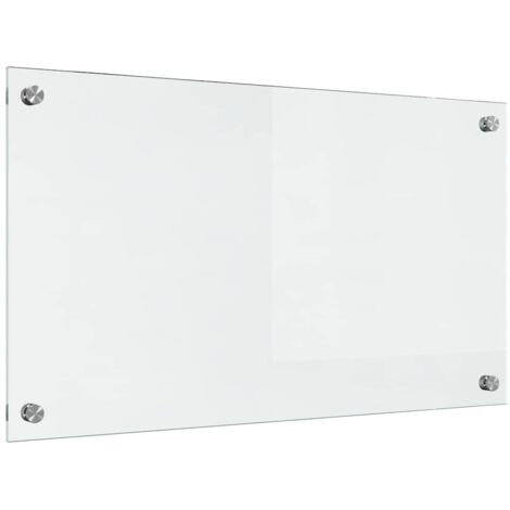 Protection de cuisine Transparent 70 x 40 x 0,8 cm verre trempé CFW18801
