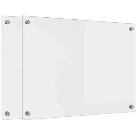 Protection de cuisine Transparent 70 x 50 cm verre trempé CFW33268