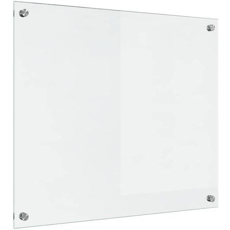 Protection de cuisine Transparent 70 x 60 x 0,8 cm verre trempé CFW36933