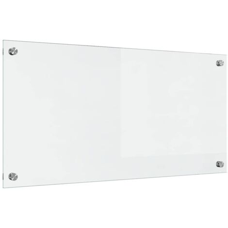 Protection de cuisine Transparent 80 x 40 x 0,8 cm verre trempé CFW82245