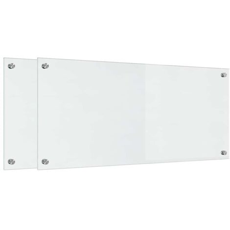 Protection de cuisine Transparent 90 x 40 cm verre trempé CFW46445