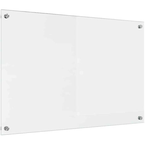 Protection de cuisine Transparent 90 x 60 x 0,8 cm verre trempé CFW64401