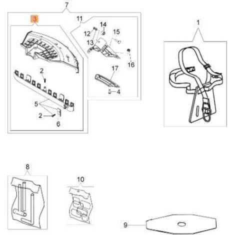 PROTECTION DE DISQUE ORIGINALE EMAK 61330232