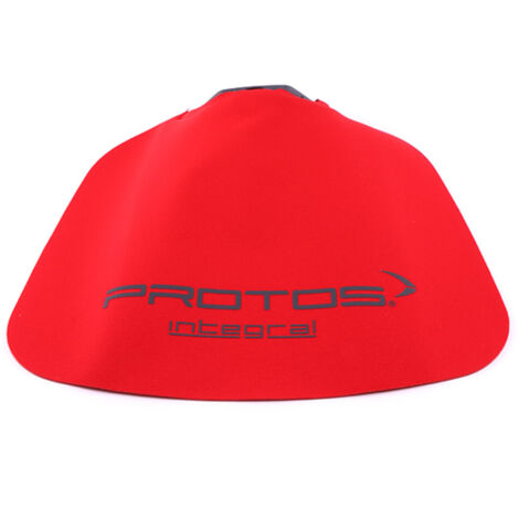 Protection de la nuque PROTOS® Integral casque forestier/casque de protection Rouge