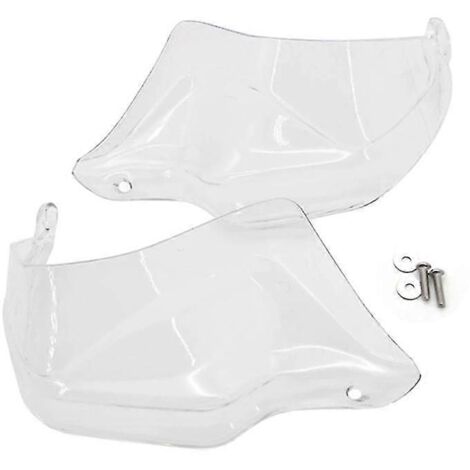 Protection de main et pare-brise pour Honda R1200GS, R1250GS, S1000XR et F800GS (livraison gratuite) - Transparent
