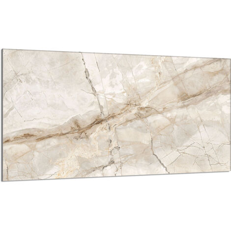 Protection de plaque de cuisson en verre 90x52 Marbre