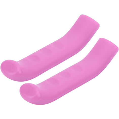 Protection de Poignée de Frein en Gel de Silicone, Couverture de Levier de Frein Rose pour Vélo