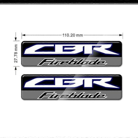 Protection de réservoir 3D autocollante pour Honda CBR 650R, CBR650R, HRC et Fireblade : poignées latérales, kit de protection pour réservoir d'essence et d'huile, genouillère - CBR15