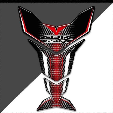 Protection de réservoir 3D autocollante pour Honda CBR650R, CBR650R, HRC et Fireblade : poignées latérales, kit de protection pour réservoir d'essence et d'huile, protection pour les genoux.