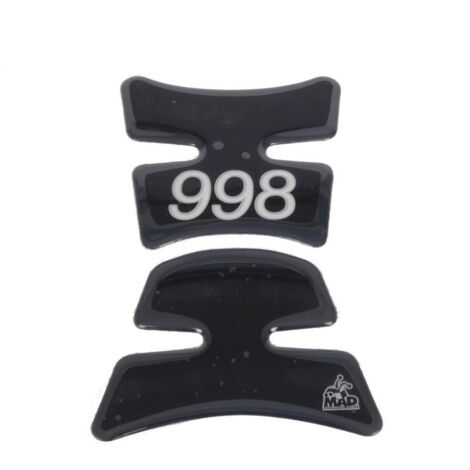 Protection de réservoir adhésive Mad couleur noir pour moto