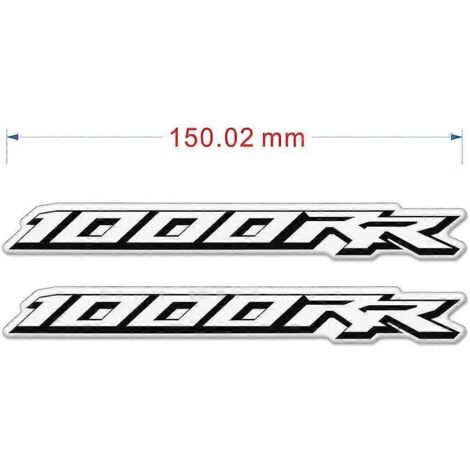 Protection de réservoir autocollante 3D pour Honda CBR 1000 RR 1000RR CBR1000RR HRC, kit de protection pour carénage, garde-boue, réservoir d'essence et huile, genou, Fireblade -- CBR1000RR1