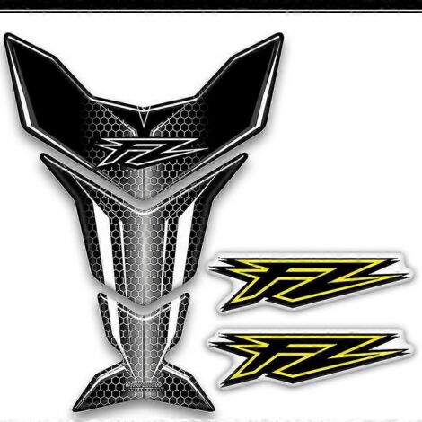 Protection de réservoir de moto - Autocollants, emblèmes et logos pour Yamaha FZ6, FZ6N, FZ8, FZ8N, FZ1, FZ1000, FZ07, FZ09, FZ10-5