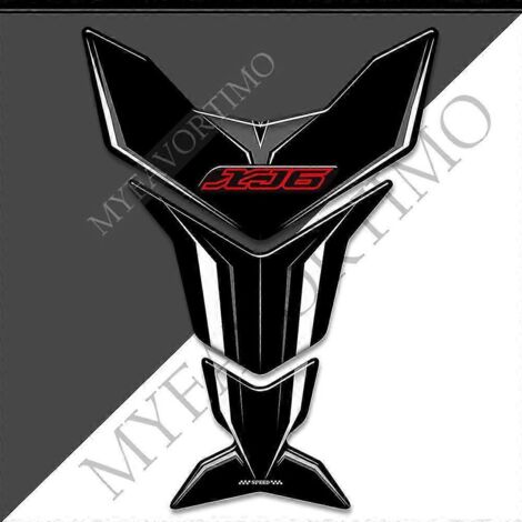 Protection de réservoir de moto, autocollants en forme d'arête de poisson, emblème, badge, logo, kit carburant/huile, protection genouillère et casque pour Yamaha XJ6, XJ6N, XJ600, XJ650