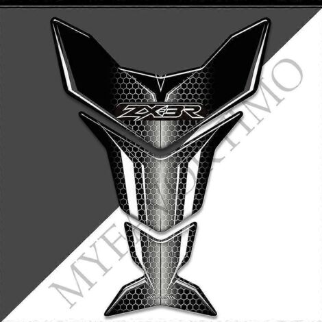 Protection de réservoir de moto avec autocollants 3D pour Kawasaki Ninja ZX3R ZX 3R ZX-3R 300 : kit de protection pour réservoir d'essence et d'huile (genou) - ZX-3R6