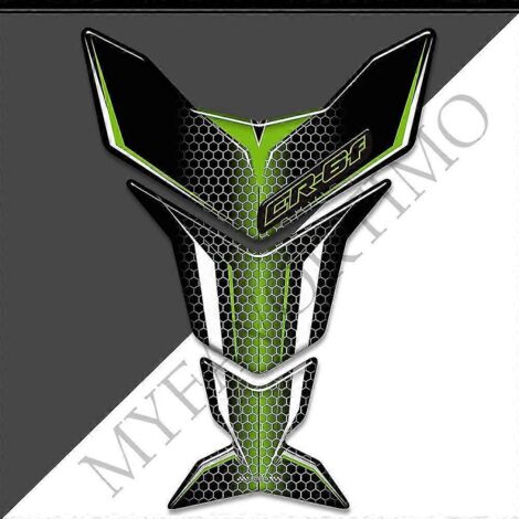 Protection de réservoir de moto Kawasaki Ninja ER-6F (autocollants 3D, logo, emblème, kit de protection pour essence et huile - CR-6F11)