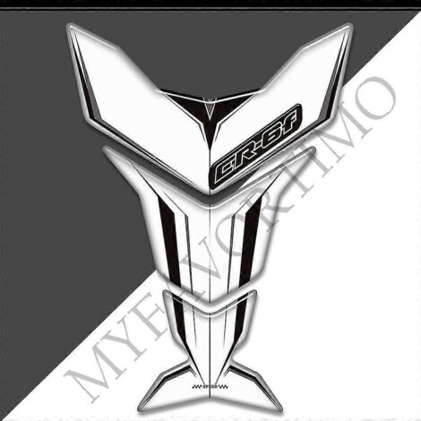 Protection de réservoir de moto Kawasaki Ninja ER-6F (autocollants 3D, logo, emblème, kit de protection pour essence et huile, genoux) - CR-6F2