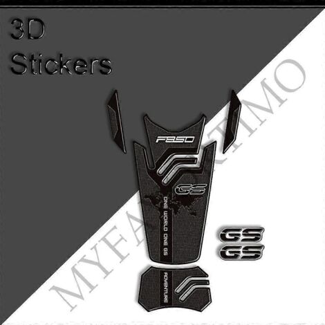 Protection de réservoir pour BMW F850GS F850 F 850 Gs Gsa Adventure : kit de protection pour les genoux, comprenant poignées, autocollants et protection pour le réservoir et le carburant (essence, hui