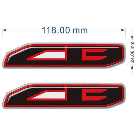Protection de réservoir pour Honda CB 300, 300, 500, X 1000, R 400, 650, F 1300, emblème, logo, protection de carénage, autocollants, autocollant de réservoir 2019-2020--