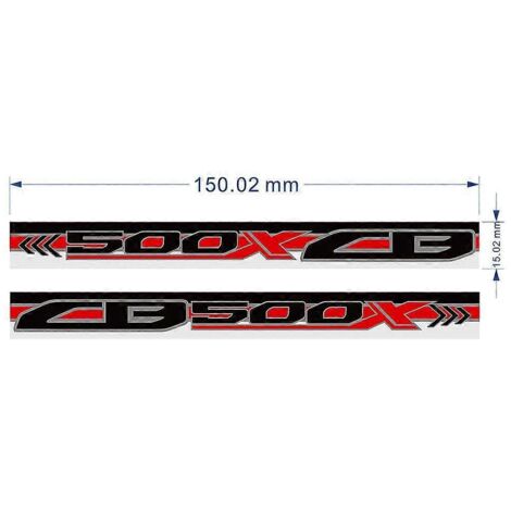 Protection de réservoir pour Honda CB500X (500X5) - Autocollants de protection