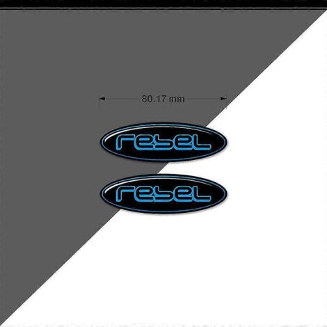 Protection de réservoir pour Honda Rebel Cm Cmx 125 250 300 500 1100 Cmx500 Cmx300 : autocollants, emblème, logo, kit de protection pour carburant et huile, protection pour les genoux - Rebel1