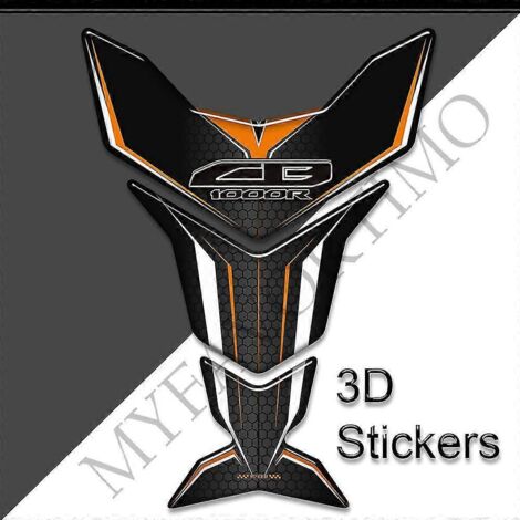 Protection de réservoir pour moto Honda CB1000R, poignées latérales, kit de protection essence/huile, autocollants 3D pour les genoux (modèles 2018-2022) - CB1000R6