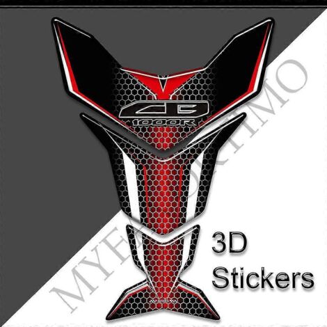Protection de réservoir pour moto Honda CB1000R, poignées latérales, kit essence/huile, autocollants 3D pour les genoux, compatible avec les modèles 2018, 2019, 2020, 2021 et 2022 (CB1000R7).