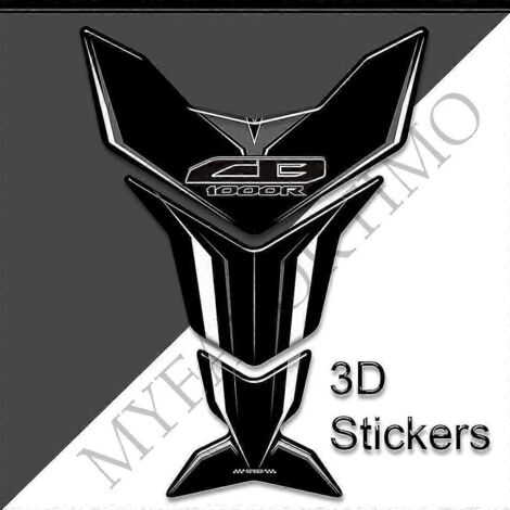 Protection de réservoir pour moto Honda CB1000R, protections latérales, kit essence/huile, autocollants 3D pour les genoux, compatible avec les modèles 2018, 2019, 2020, 2021 et 2022 (CB1000R2).