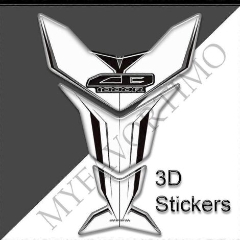 Protection de réservoir pour moto Honda CB1000R, protections latérales, kit essence/huile, autocollants 3D pour les genoux, compatible avec les modèles 2018, 2019, 2020, 2021 et 2022 (CB1000R3).