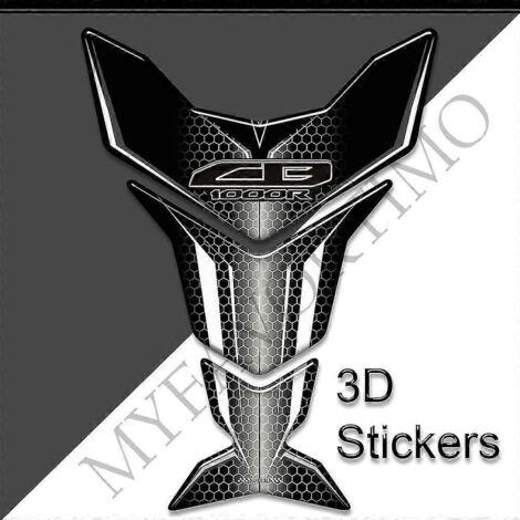 Protection de réservoir pour moto Honda CB1000R, protections latérales, kit essence/huile, autocollants 3D pour les genoux, compatible avec les modèles 2018, 2019, 2020, 2021 et 2022 (CB1000R4).