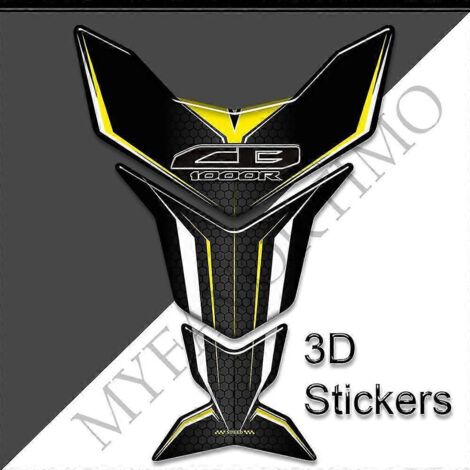 Protection de réservoir pour moto Honda CB1000R, protections latérales, kit essence/huile, autocollants 3D pour les genoux - Modèles 2018-2022